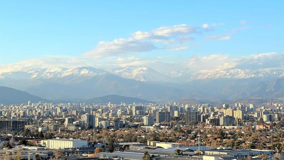 Hermosos Dptos Cercanos A Metro Y Centros Comerciales Santiago del Cile Esterno foto